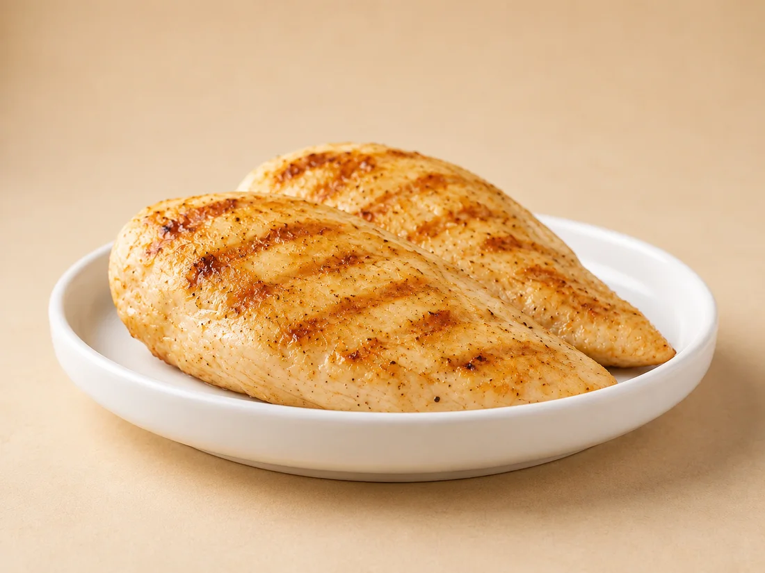 Filé de frango grelhado para almoço em Araranguá